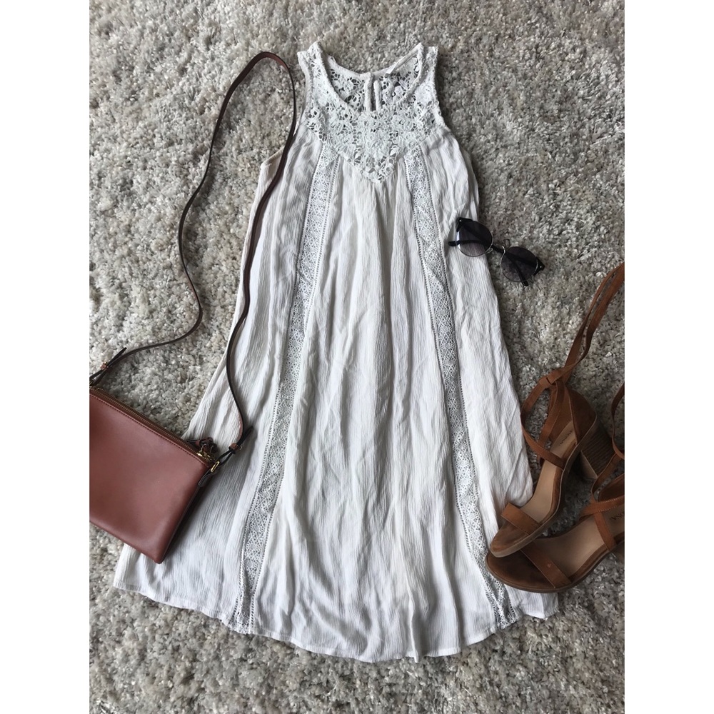Flowy White Dress